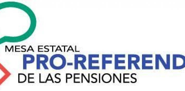 La Mesa Estatal pro-Referéndum de las Pensiones pide apoyo en Oviedo 