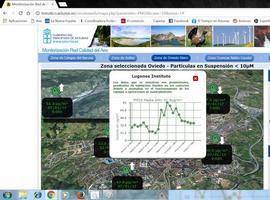 La ausencia de viento eleva la contaminación en Asturias central