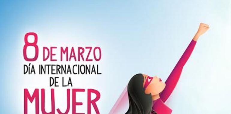 "Supermujeres" gana el Concurso de Carteles 8 de marzo Avilés