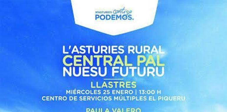 Podemos Asturies presenta en Llastres “El medio rural asturiano: eje de futuro”