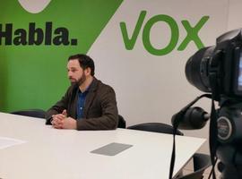Santiago Abascal (VOX) se sincera en Asturias