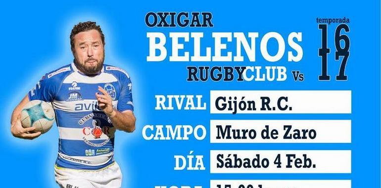 Final entre el Gijón Universidad Rugby y el Belenos 