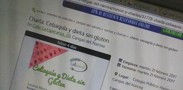 La web estrella de la celiaquía estrena en el Alejandro Casona de Cangas 