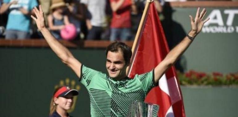 Federer gana su 5º Indian Wells al vencer a Wawrinka  