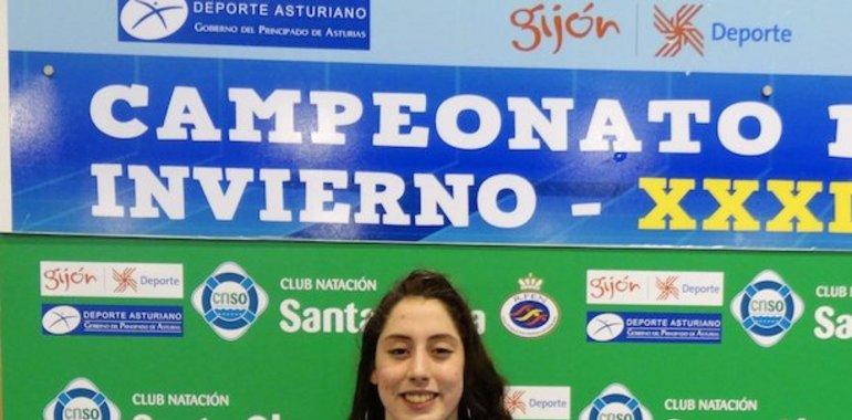 Gijón: Alexia Arredondo, subcampeona de España en 200 espalda