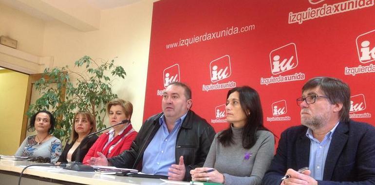 IU llama a sumarse a la Alianza por las Infraestructuras suscrita por 20 organizaciones de Asturias