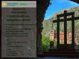 Caja Rural de Asturias celebra un nuevo Café-Camino en Cangas de Onís