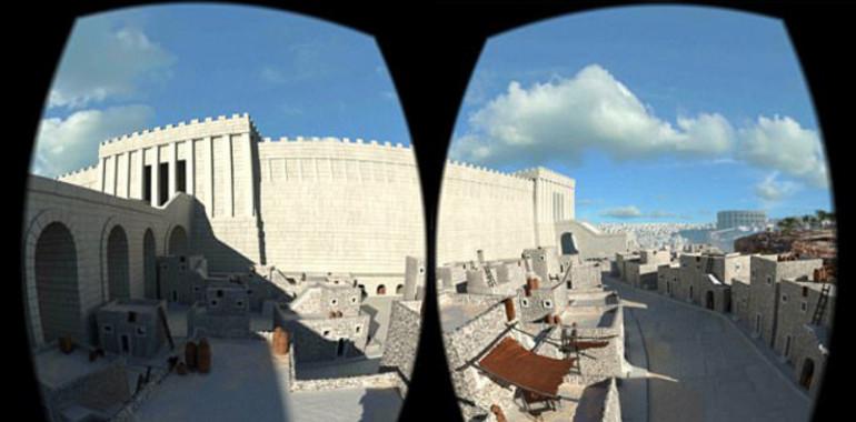 Realidad virtual en 3D te lleva por Jerusalen