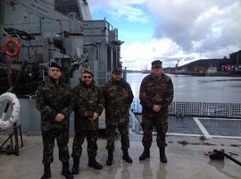 Ares, reservistas españoles, hará labores de apoyo en la escala del patrullero Serviola en Asturias