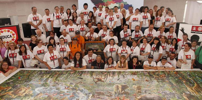 León acoge este fin de semana la construcción del puzzle más grande del mundo 