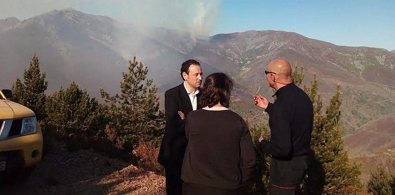 Aumenta a 39 el número de incendios forestales en Asturias