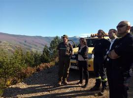 Sofocados más de 20 incendios forestales en Asturias 