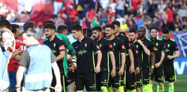 El sporting arranca un punto (2-2) en El Sadar
