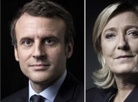 Macron y Le Pen encabezan la primera vuelta de las presidenciales en Francia  