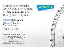 Asturianos en Londres se reúnen para formar la delegación de Compromiso Asturias XXI en Inglaterra