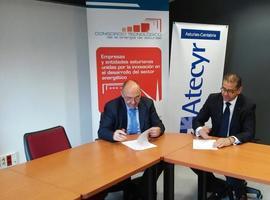 Convenio de Colaboración entre AINER Asturias y ATECYR