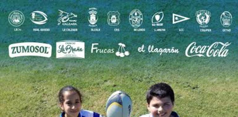 600 niños, niñas y jóvenes participan en la "Avilés Rugby Cup"