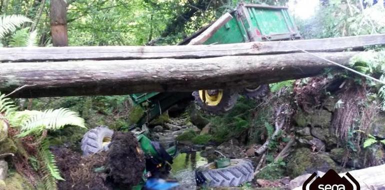 Otra trágica muerte de tractorista por vuelco, en la localidad casina de Orlé