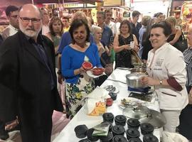 En Madrid tienen fiesta en La Paz con alimentos asturianos de restallu