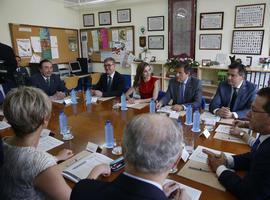 La Reina Letizia recorre Asturias con el programa cultural "Toma la Palabra"