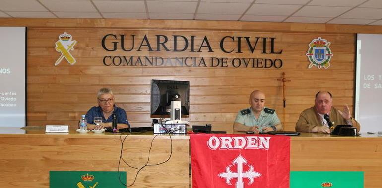 Conferencia sobre el Camino de Santiago en la Guardia Civil