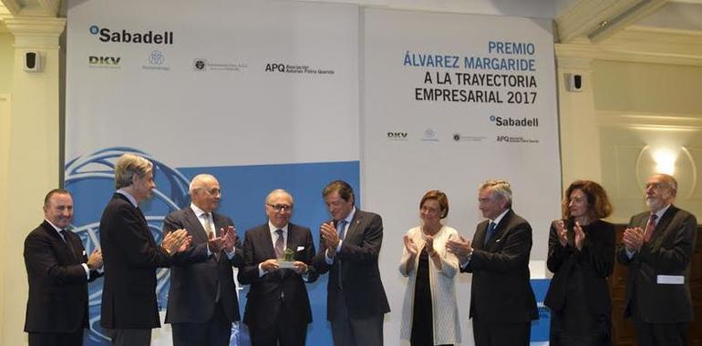 Luis Fernández-Vega, "un hombre que cree en Asturias" recibe el Álvarez Margaride