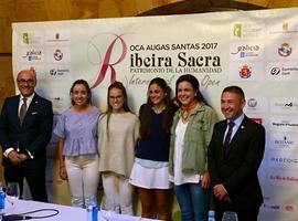 4 estrellas asturianas en la presentación del V Ribeira Sacra Internacional Ladies Open