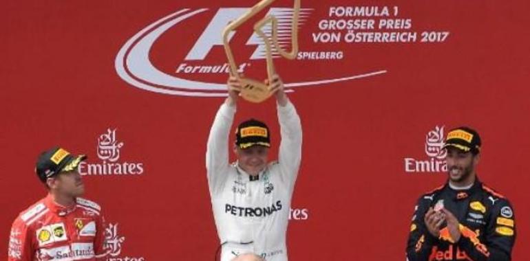 El finlandés Valtteri Bottas (Mercedes) gana el GP de Austria  