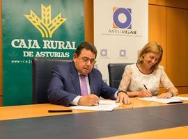 Caja Rural de Asturias y Asturgar mejoran las condiciones para las empresas