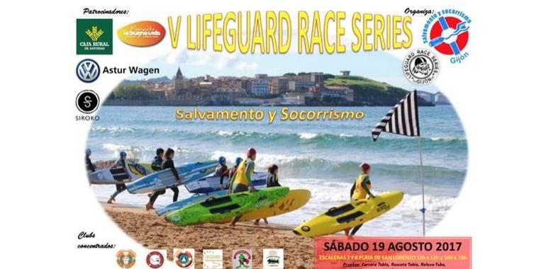 Gijón acoge la 5.ª Lifeguard Race Series 