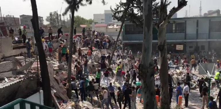 Al menos 105 muertos tras terremoto en México 