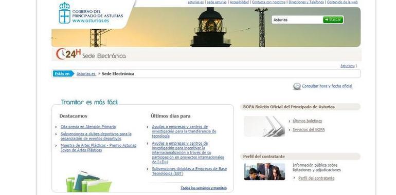 Asturias es la comunidad que más rápido tramita los asuntos presentados a través de los registros electrónicos