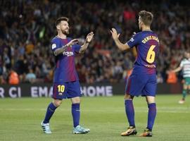 El Barça busca seguir su marcha triunfal en Lisboa  