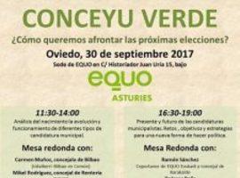 Conceyu verde de Equo en Oviedo para evaluar confluencias ante el próximo ciclo electoral