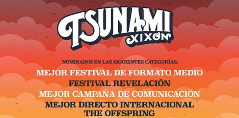 Tsunami Xixón nominado en 5 categorías de los Fest 2017