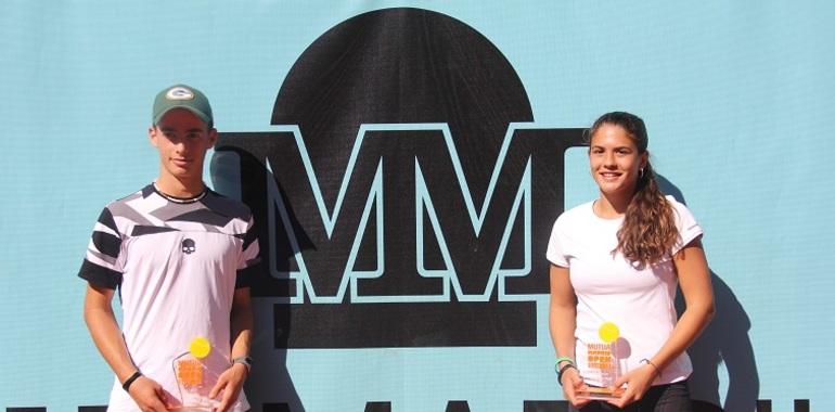 Oriol Fillat y Marta Torres conquistan el Mutua Madrid Open Sub 16 de Oviedo