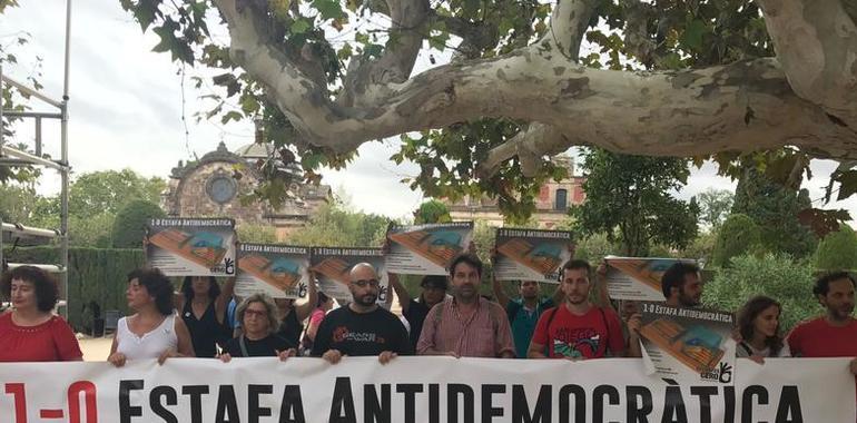 Recortes Cero se concentra hoy frente al Parlament para denunciar la DUI como "imposición antidemocrática”
