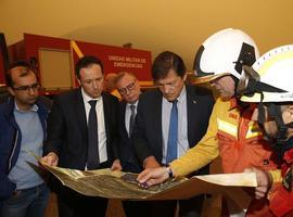  425 efectivos luchan contra los 27 incendios activos en Asturias