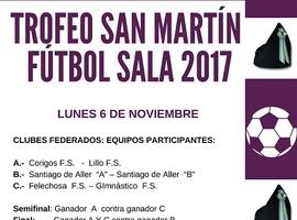 Aller organiza el trofeo San Martín de fútbol sala
