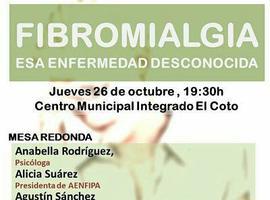 Charla sobre fibromialgia, organizada por Equo y la Asociación de Enfermos, en Gijón