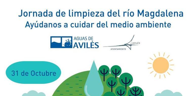 Los ciudadanos, convocados por Aguas de Avilés, limpiarán mañana el río Magdalena
