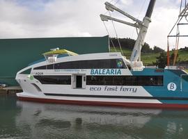 Gondán bota el primero de 4 eco fast ferries para la naviera Baleària