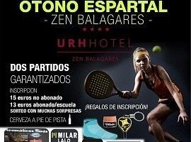 Infinitargo organiza el I Torneo otoño de Padel: Espartal-Zen Balagares