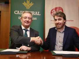 Caja Rural de Asturias renueva su compromiso con la asociación AJE