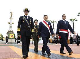 Humala conmemora el combate naval de Angamos en el Día de la Marina