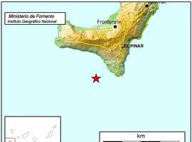 Alarma en El Hierro tras producirse al suroeste de El Pinar un sismo de magnitud 4.3