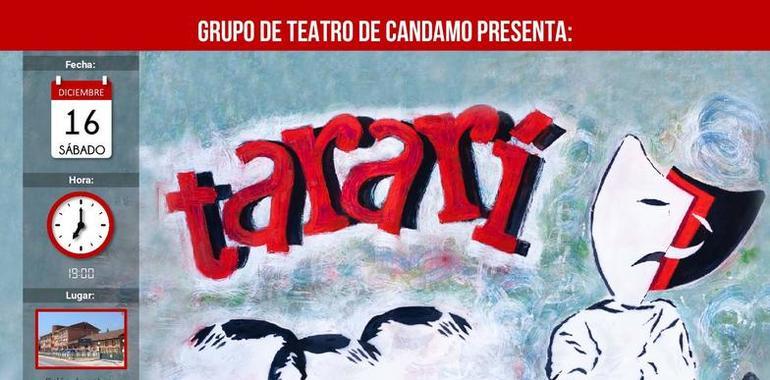 Tararí, teatro amateur para el sábado en Grau