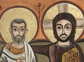 Un icono copto del IV llama a la vocación cristiana en Asturias