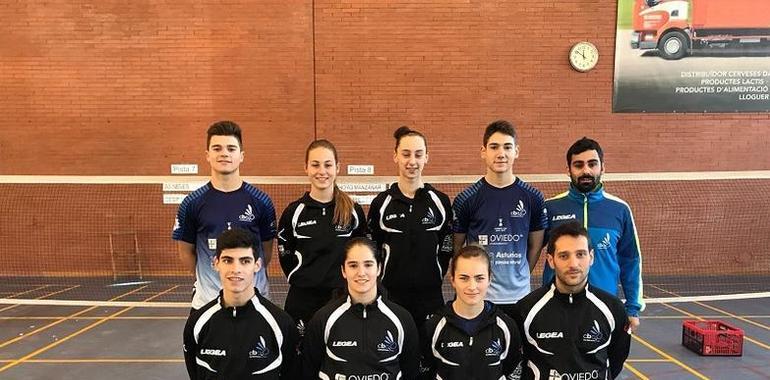 Badminton: Oviedo B enfrenta la recta final de la liga con muy buena sensaciones