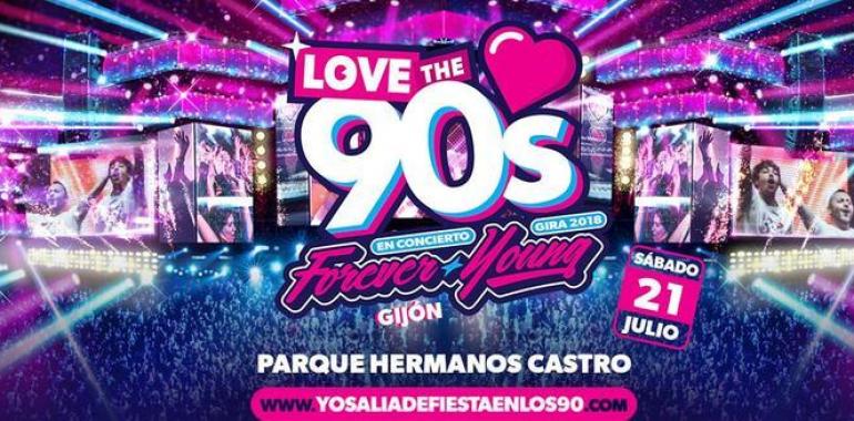 Love the 90’s “El festival de los 90 que no pudiste vivir en los 90” llega a Gijón